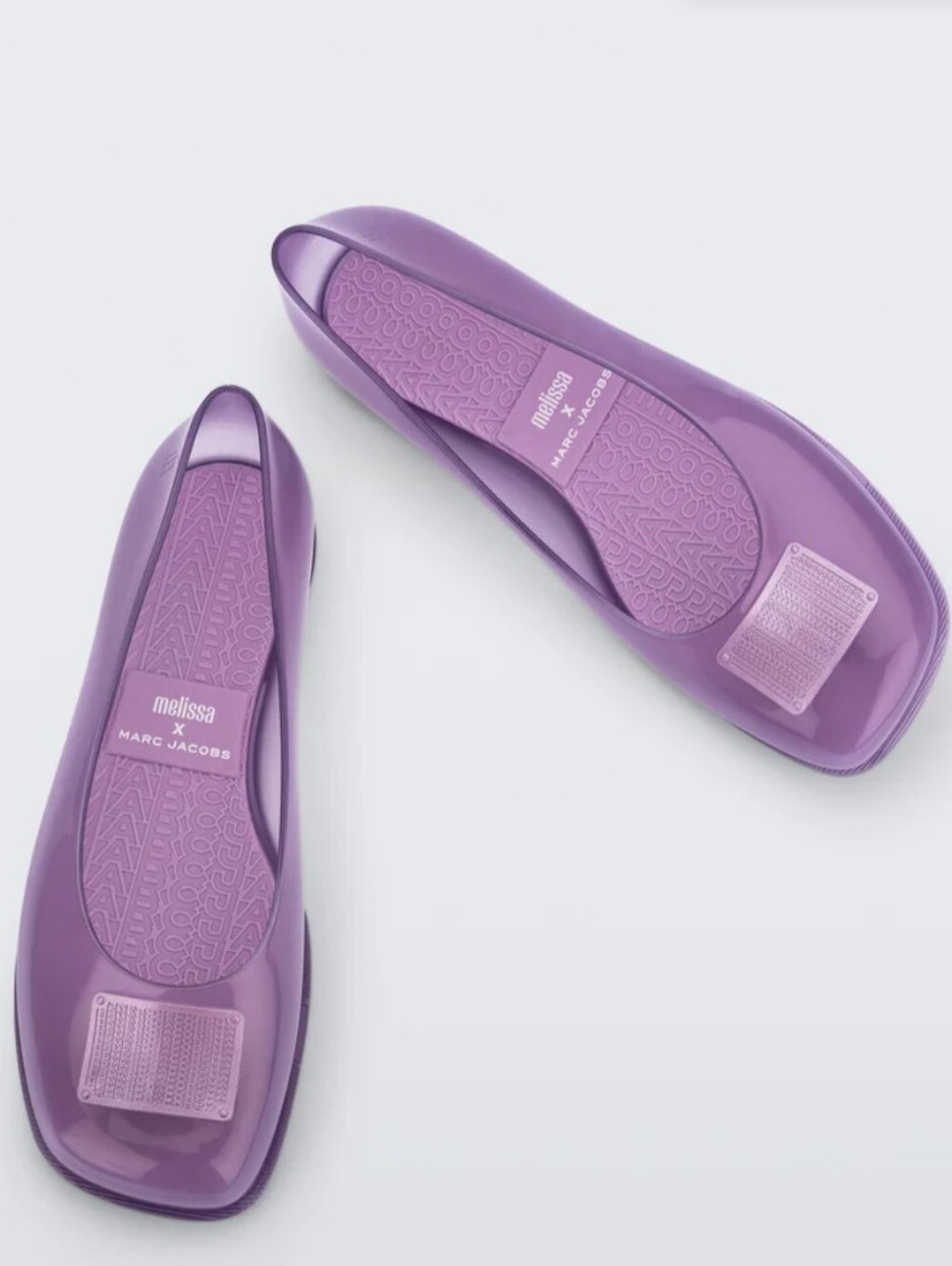 NWOT Marc Jacobs x Melissa Jelly Ballet Flats | 6 | Lavender
